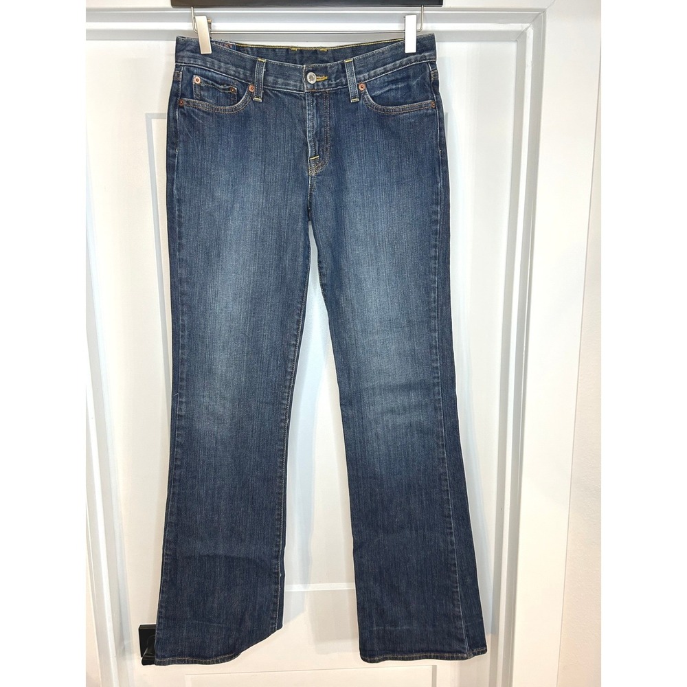 Lucky Brand Jeans‎ Womens 6 Sweet N Low Dark Wash Bootcut Denim Pants Y2K Boho